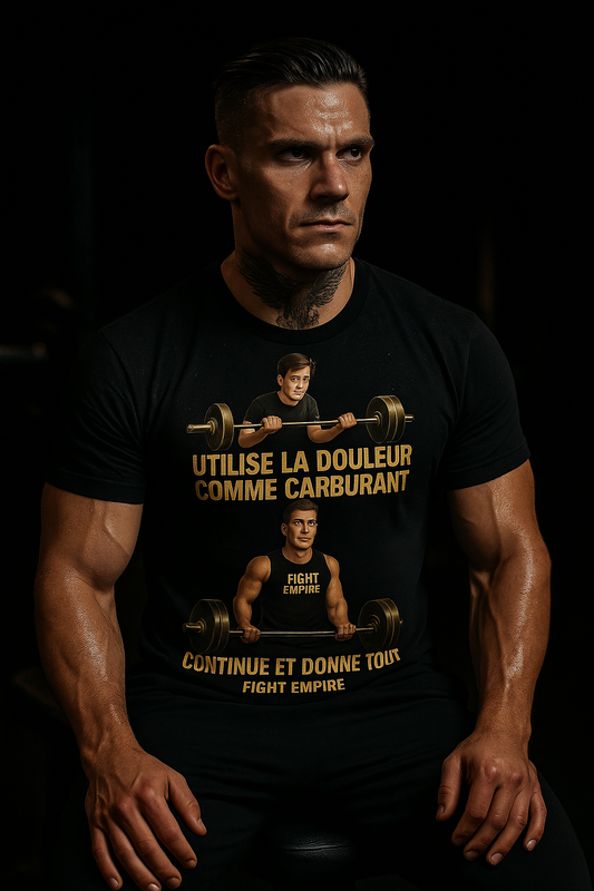 T-shirt Homme – Logo Transformation Avant / Après