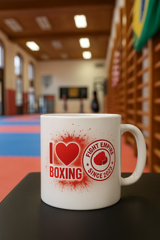 Mug « I love boxing »