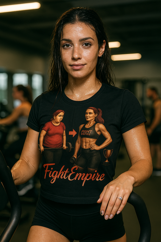 T-shirt Femme - Logo Transformation Avant / Après