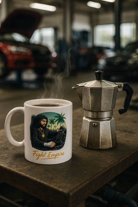 Mug Céramique Premium – Édition Pole Position™ | Fight Empire