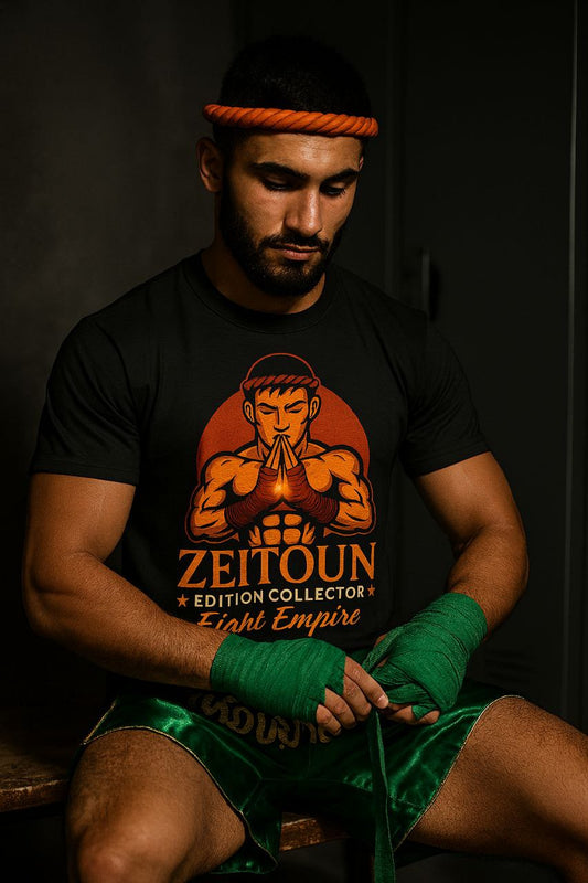 T-shirt Zeitoun Édition Collector – Noir Combat