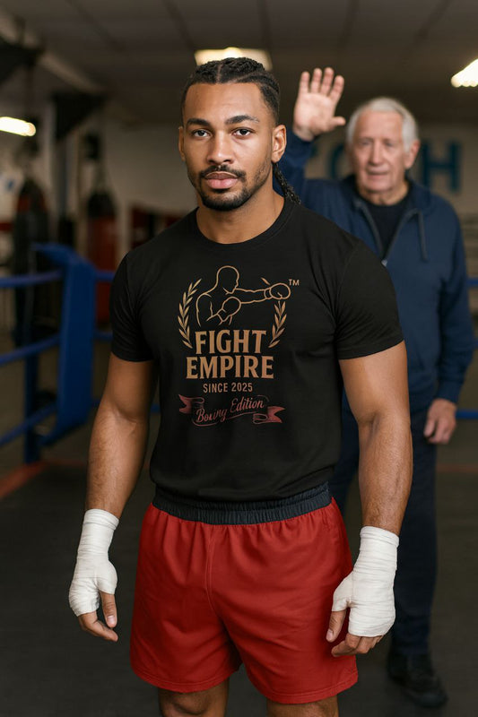 T-shirt Boxing Édition – Orange Brûlant