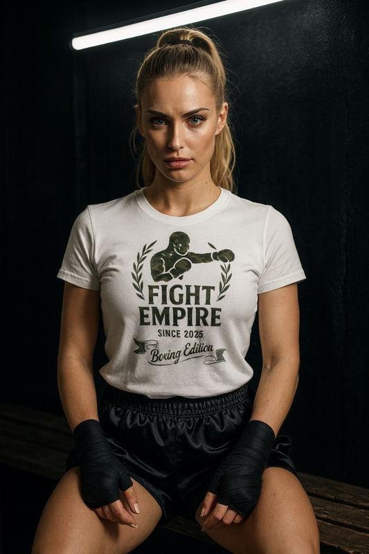 T-shirt H/F « Boxing Édition » – Camouflage Guerrier