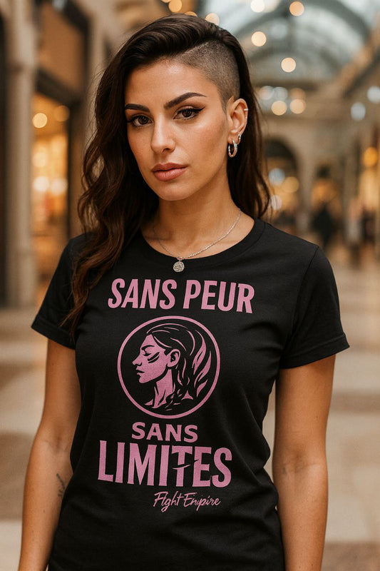 T-shirt Femme – INVICTA Édition™ | Logo Rose
