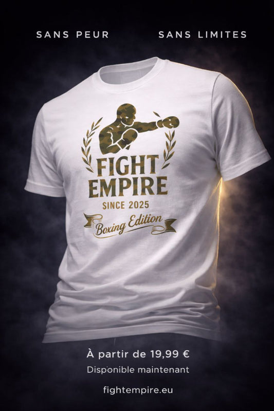 T-shirt H/F « Boxing Édition » – Camouflage Guerrier
