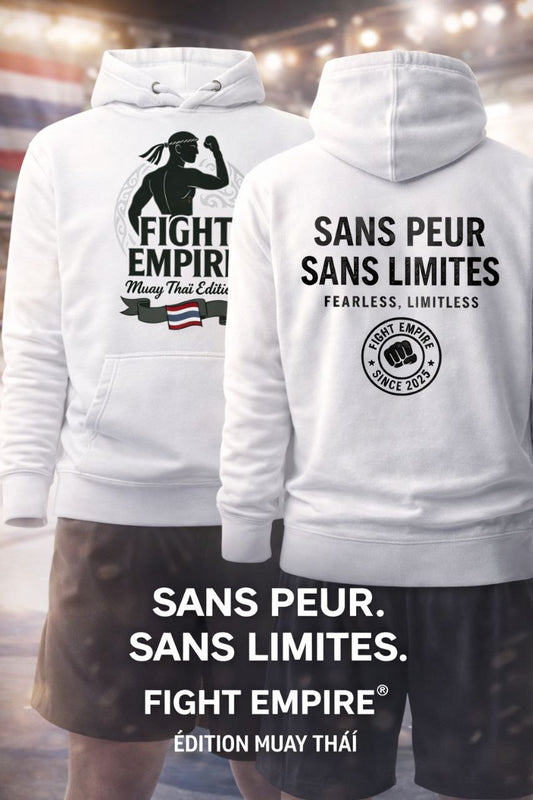 Sweat à capuche “Muay Thaï Édition” Fight Empire™