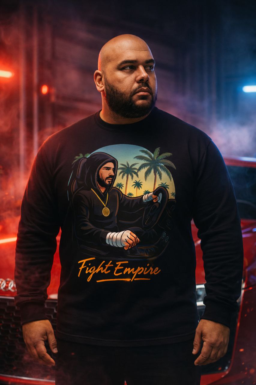 Sweatshirt Premium Unisexe Noir – Édition Pole Position™ | Fight Empire