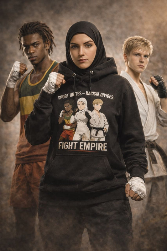Hoodie Sport Unites — Racism Divides